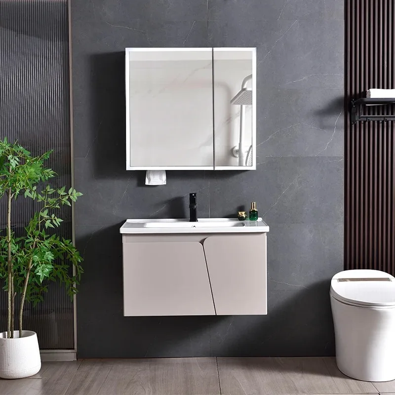 

Factory Custom Luxury Pvc Bathroom Cabinet Bathroom Mirror Cabinet Bathroom Cabinet