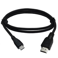 Micro USB to HDMI 1080P Date Cable, Micro USB 5P to Hdmi Cable Adapter Connect Tablet Videos Pictures to Monitor or TV