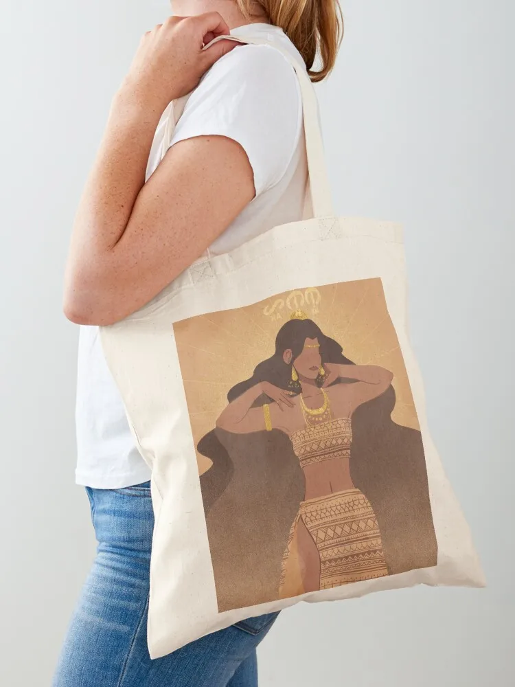 Hanan Goddess of the Morning Tote Bag Canvas shoulder bag personalized tote bag Big