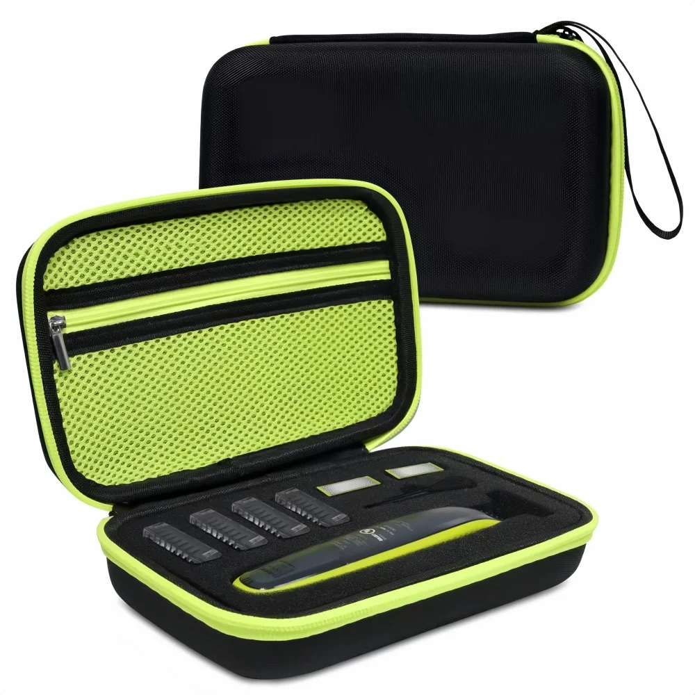 Bolsa de almacenamiento para afeitadora Philips One Blade, estuche de transporte para afeitadora eléctrica para hombre, bolsa de almacenamiento de viaje dura a prueba de golpes