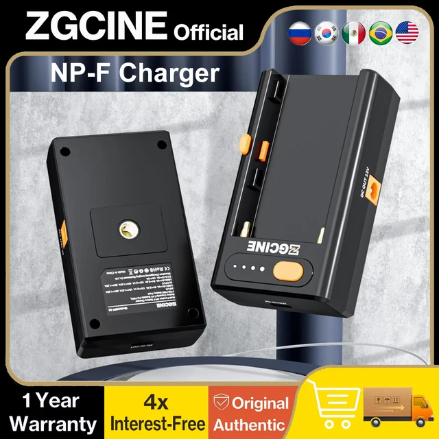 ZGCINE NP-F USB-C PD Carregador