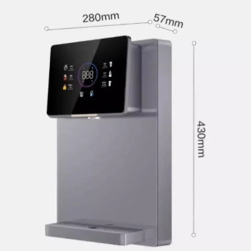 220v Upgrade Wall-mounted Water Dispenser Heating One Pipeline Machine Household Quick-heating Intelligent Temperature Control W