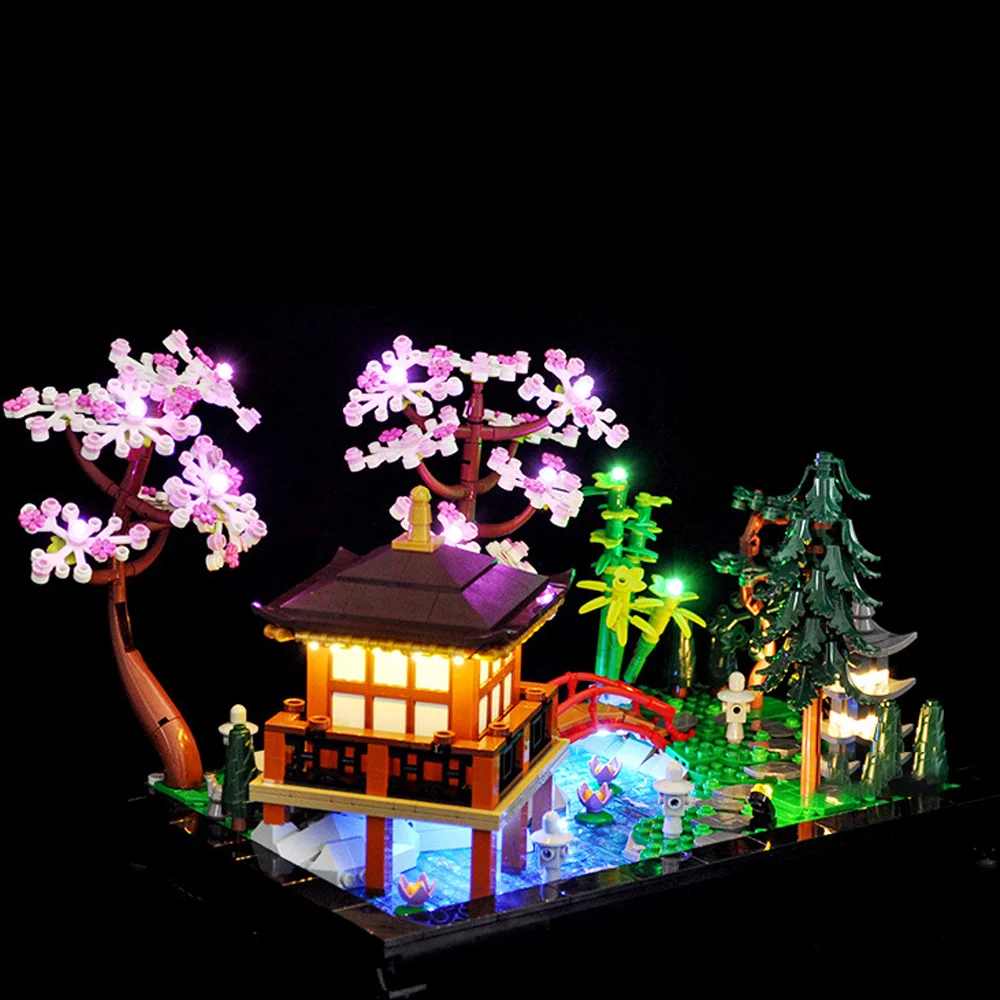 LYBMTWF LED Light Set For 10315 Tranquil Garden Building Blocks (NOT Include The Model Bricks)