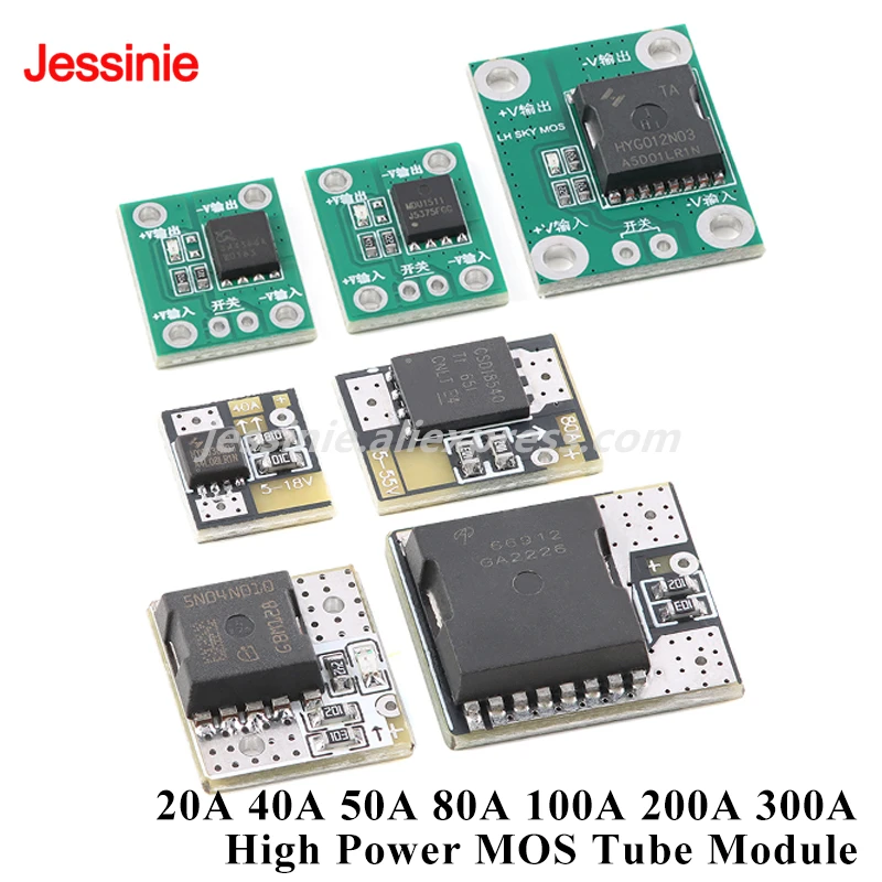 10pcs/1pc High Power MOS Trigger Switch Drive 20A 40A 50A 80A 100A 200A 300A FET PWM Regulation Electronic Switch Control Module