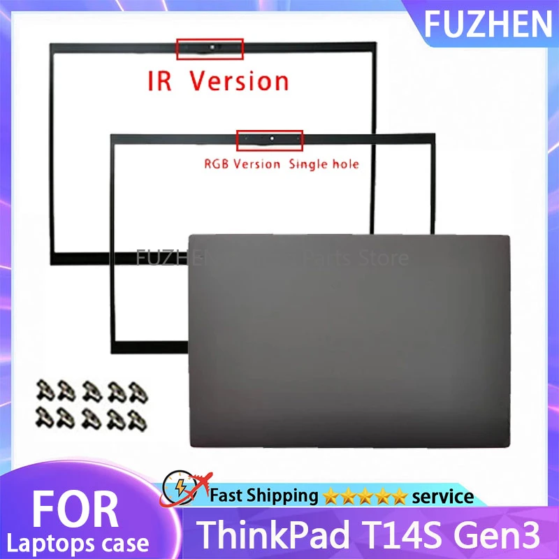

New For Lenovo ThinkPad T14S Gen3 Replacement Laptop Accessories Lcd Back Cover/Front Bezel With LOGO 5CB1H81783