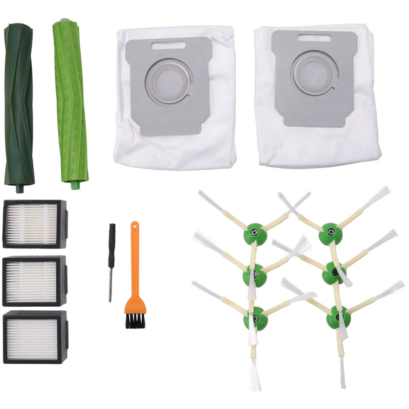 Geeignet für Irobot Kehrroboter Staubbeutel I7 I7+ E5 E6 I3 Hauptbürste Seitenbürste Filter Ersatzteile Zubehör