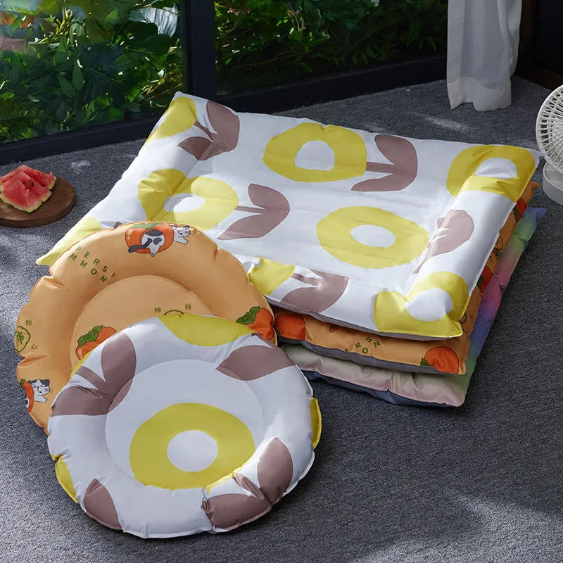 Pet Ice Mat Summer Kennel Cooling Cat Ice Feeling Water Bed Dog Mat Waterproof Scratch-Resistant Nest Accessories Wholesale