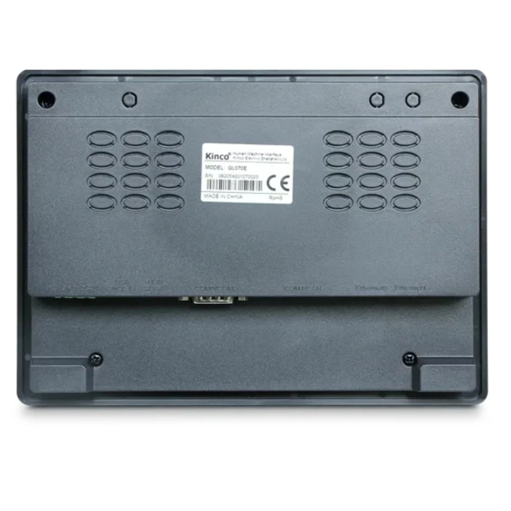 Panneau d'écran tactile HDMI, 7 ", Kinco, Gl070, Gl070e, 800x480, Ethernet 1, hôte USB, PLC, contrôle CNC, contrôleur PLC