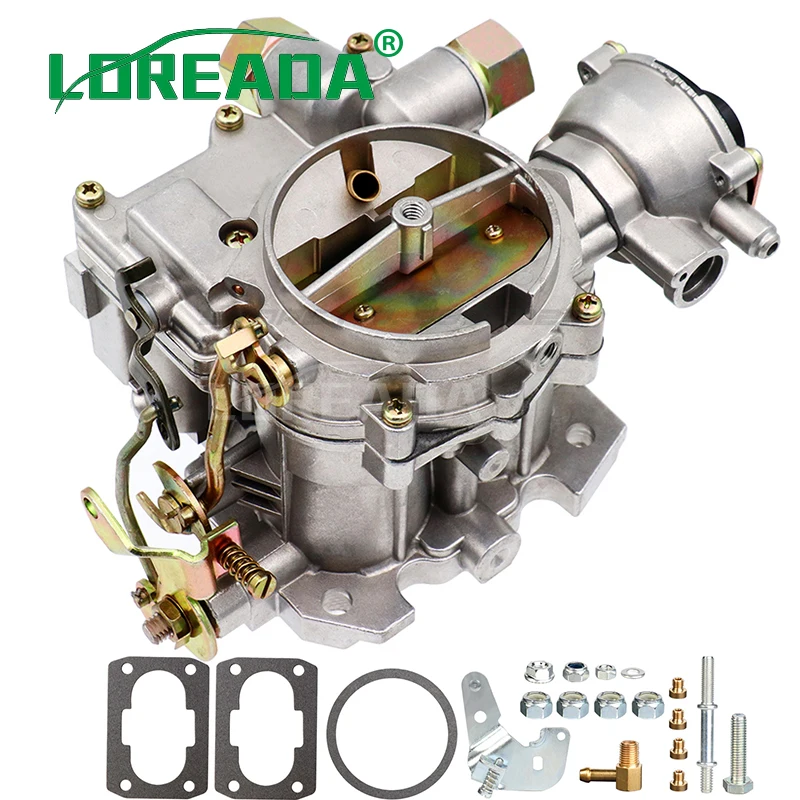 2-barowy nowy gaźnik morski Carb dla Mercruiser Rochester Mercarb 2.5L 3.0L 4CYL elektryczny dławik z długim łączem 3310-864940A01