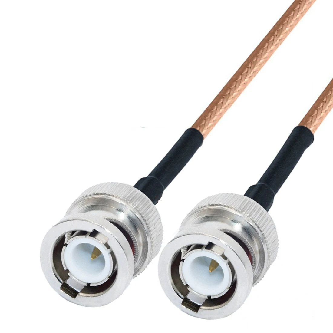 Modem Coaxial Cable BNC Male Plug Switch BNC Male Plug Connector RG316 Cable Pigtail 15cm 6
