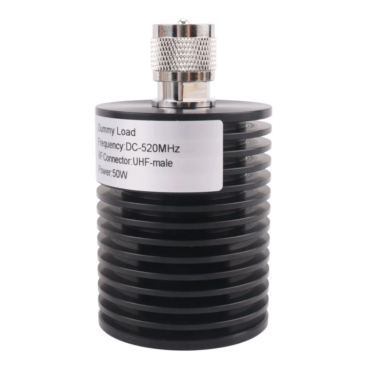 AA77 NEW   Coaxial Dummy Load 50W U Style UHF PL259 M Male Plug Connector 50 Ohm DC-500MHz Dummy Load