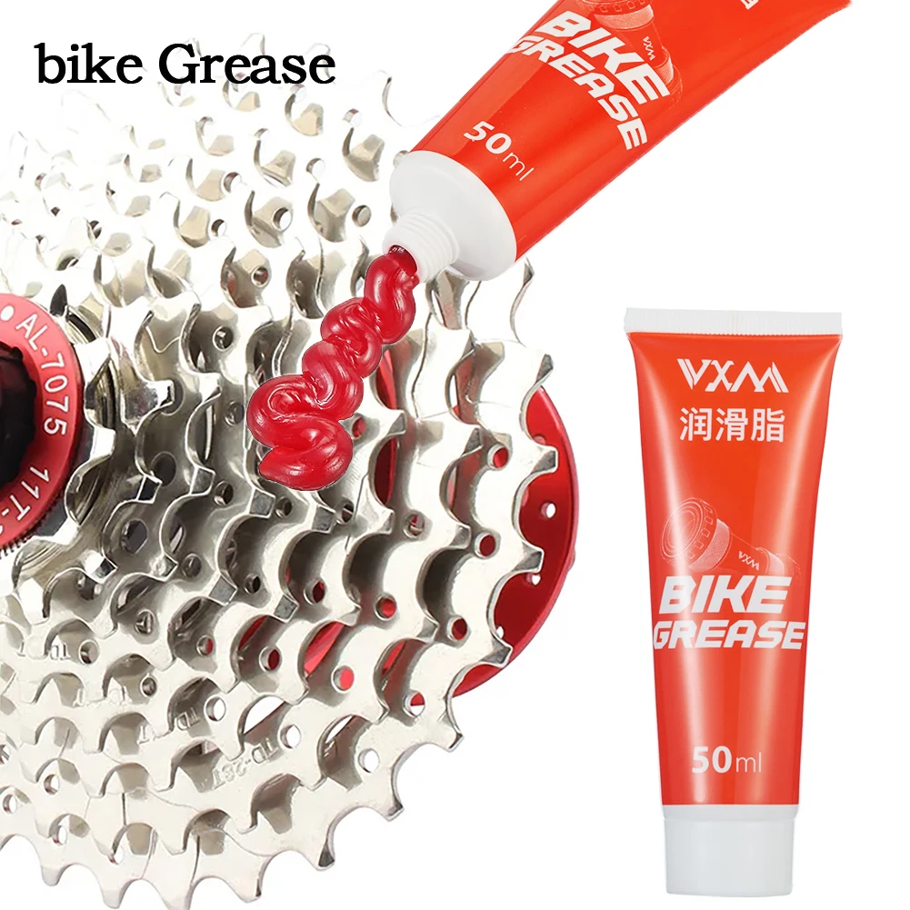 Bicycle Grease 50ml Hub Flower drum central axis ball bearing Butter MTB Bottom Bracket Anti-rust Maintenance Lubricating Oil