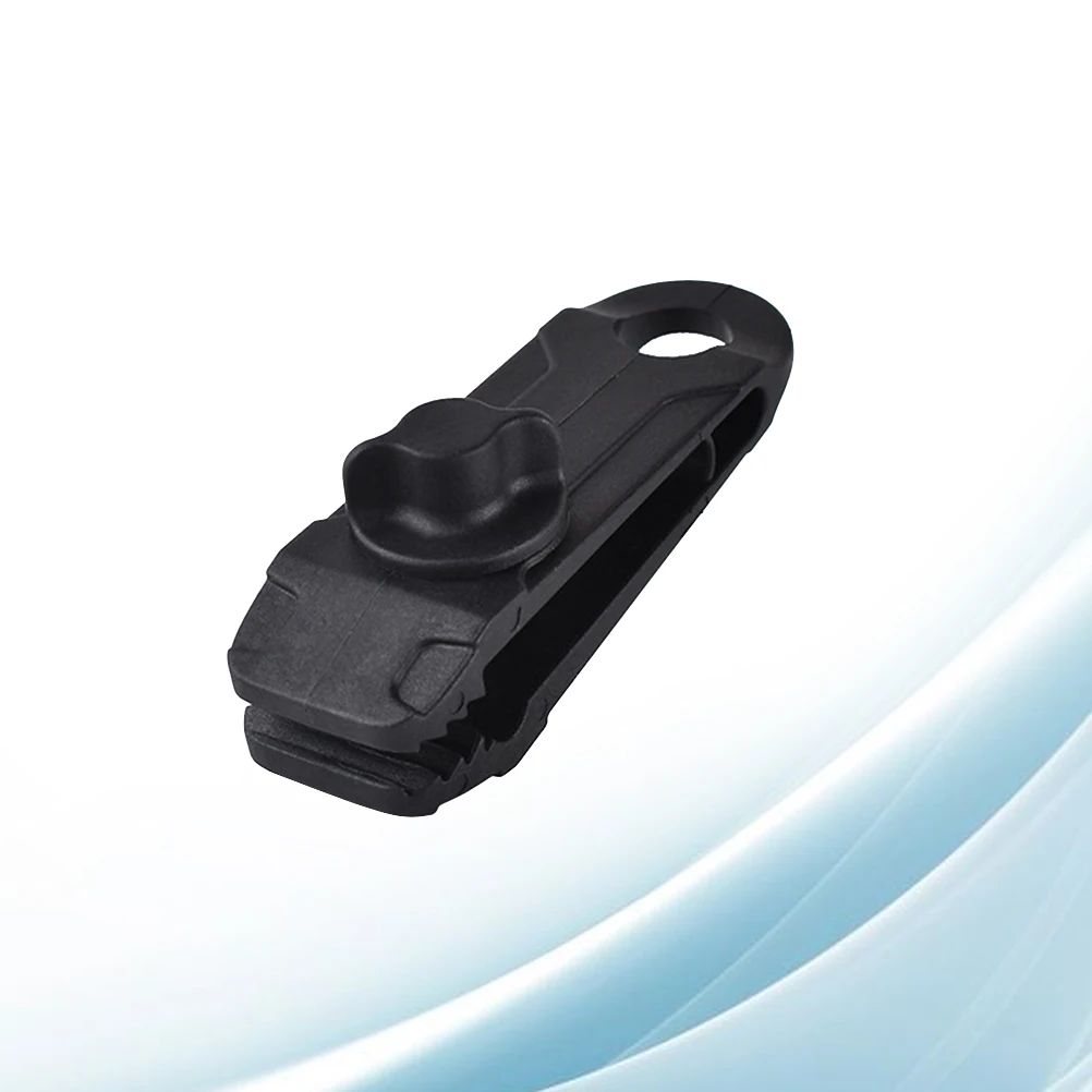 

5pcs Tent Clips Heavy Duty Awning Clamps For Camping Tarps With Spiral Buckle Design Shape Tent Stake Holders For