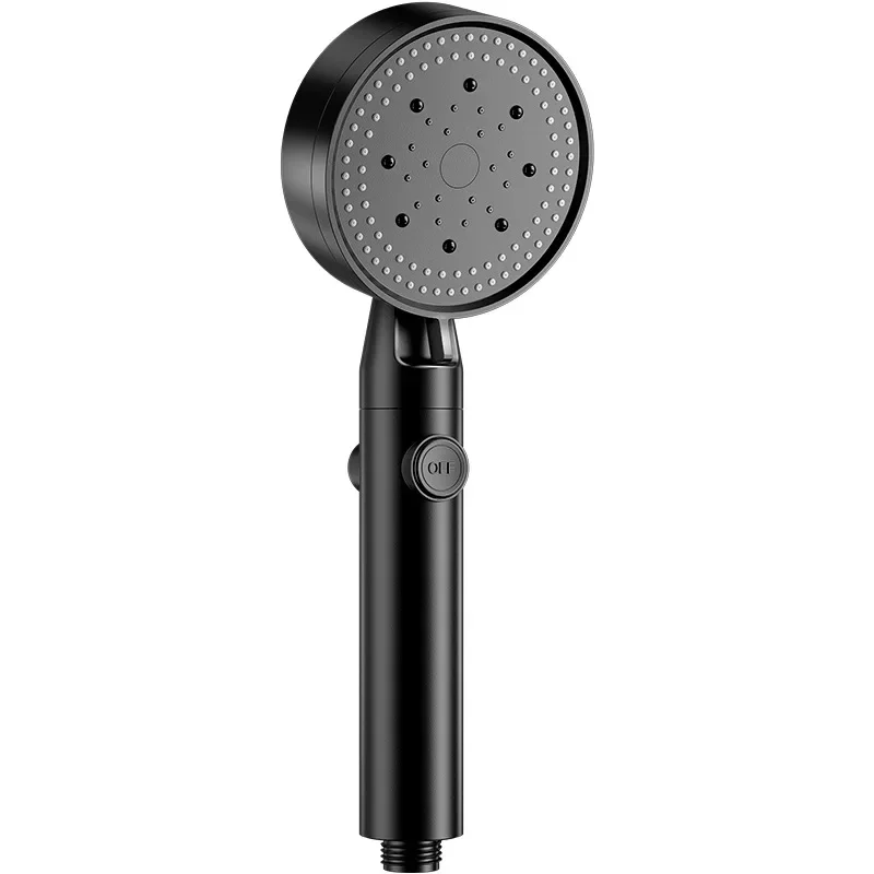 5 Mode High Pressure Shower Head Adjustable Shower Bathroom Multifunction Large Water Spray Nozzle Massage Shower Accessories