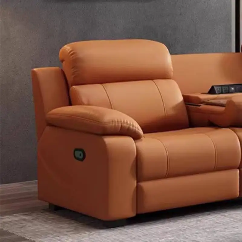 デザイナー電動ソファ 折りたたみ式 ヨーロッパ風 スマートリラックス リビングルームソファ マッサージラウンジソファ Wohnzimmer家具 家庭用