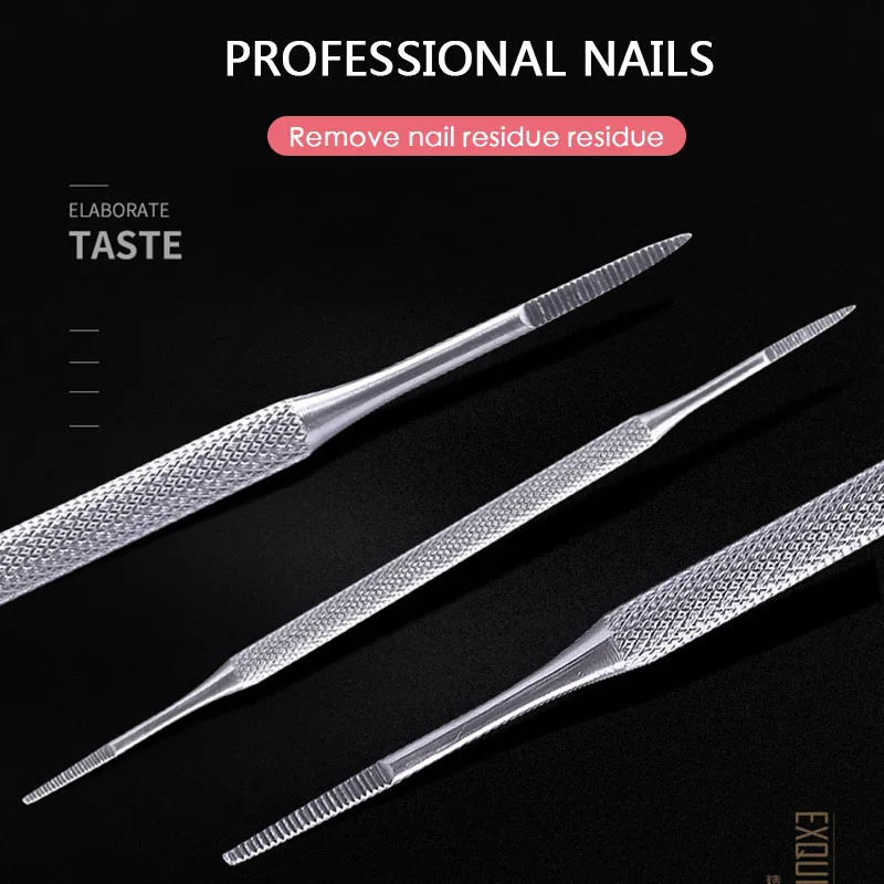 Lifts And Files Toenails Clean Tool Ingrown Toe Correction Foot Nail Care Clean And Precise Professional Double Ended Nail File