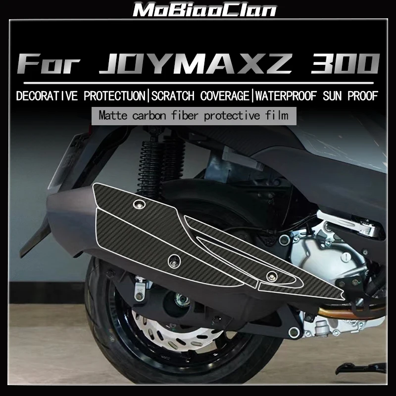 

For SYM JOYMAX Z300 Motorcycle 3D carbon fiber stickers body film decoratin and protection sticker accessories