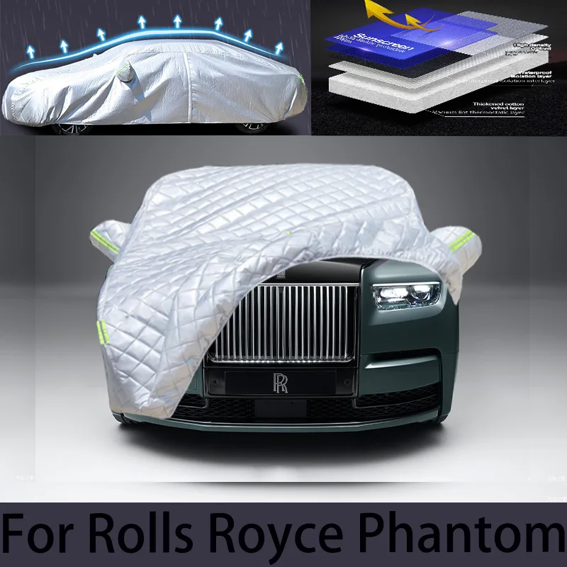 

For rolls royce phantom Hail prevention cover auto rain protection, scratch protection, paint peeling protection, car clothing