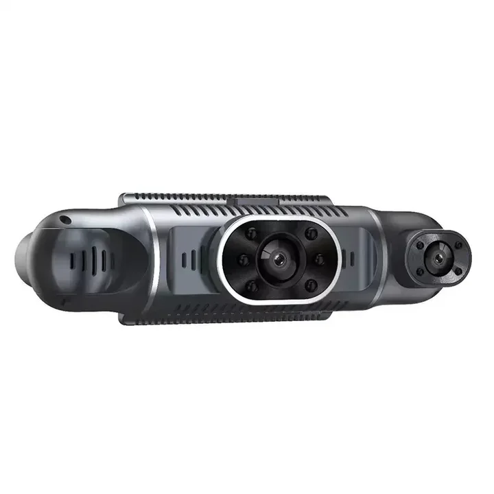 3-in-1 Full HD 1080P Car DVR Camera Multi-functional CMOS 2 Mega Pixels Dash Camera 3 Lens Omnidirectional Monitoring Car DVR