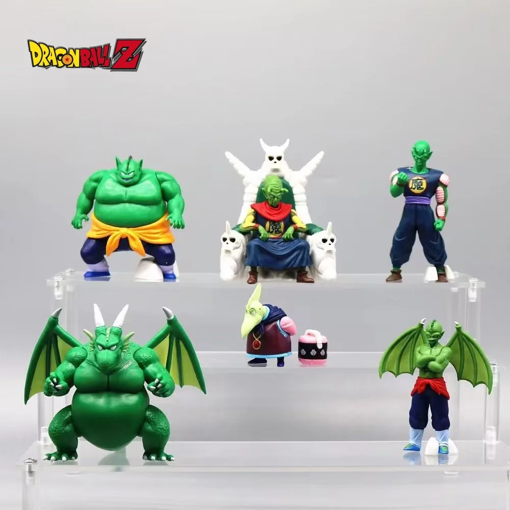 

Фигурка аниме Dragon Ball Z, пианиме, барабан для пианино, тарелка, 6 шт., экшн-фигурка, модель детской куклы, коллекционные игрушки для украшения комнаты