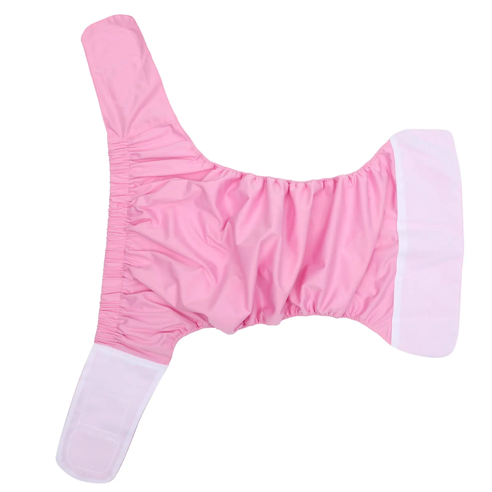 

Diapers Adults Cloth Underwear Reusable Waterproof Pink for Elderly People Adjustable Baby