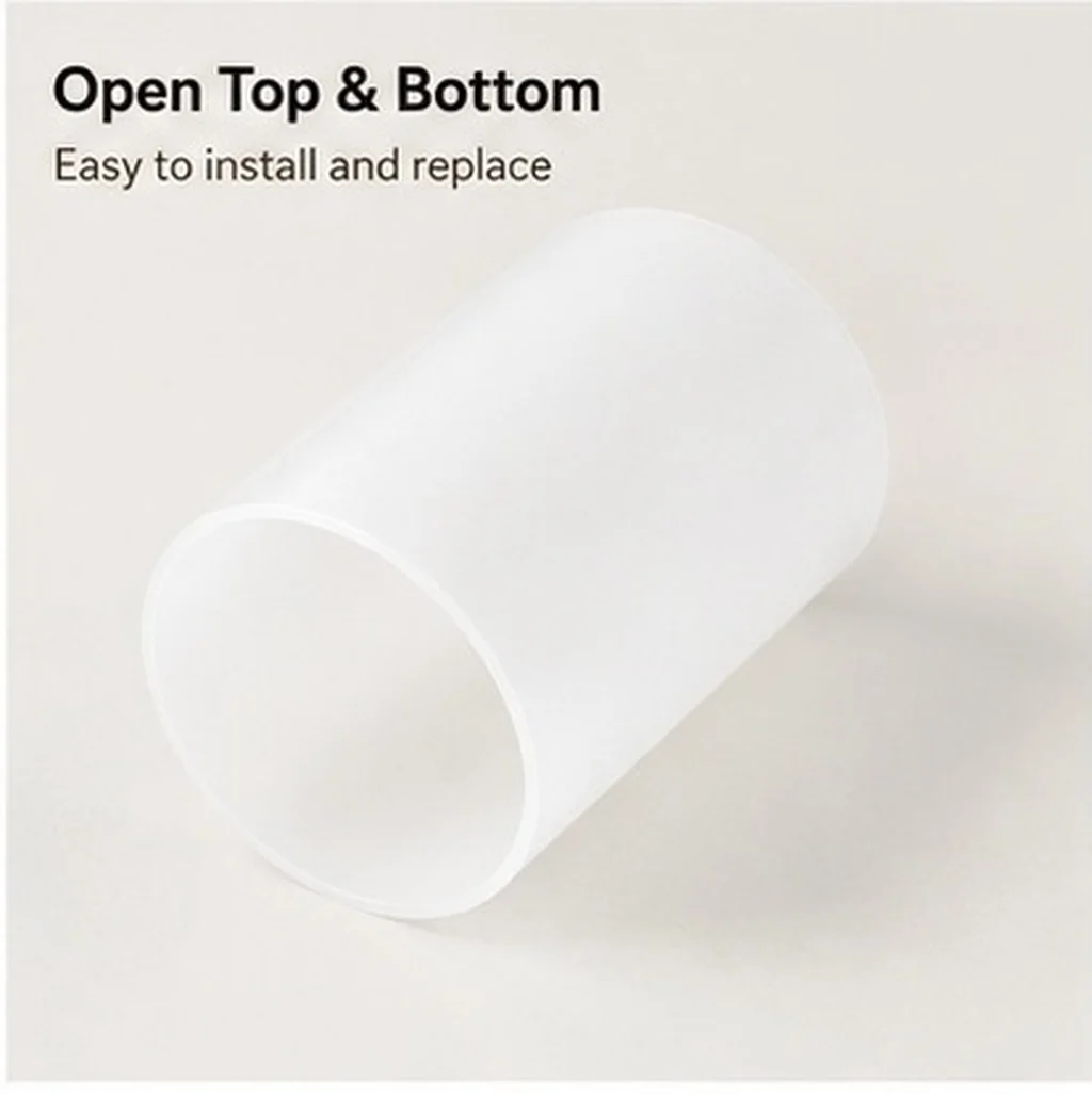 Modern Acrylic Lamp Shade for Table or Floor Lamp – Replacement Light Shade Accessory