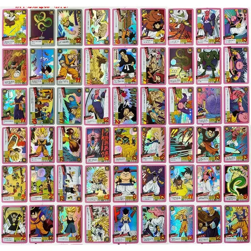 Anime Dragon Ball DIY ACG Bulma Cell Android 18 Frieza Lunch Gogeta Broly Trunks Collectible Cards Toys for Birthday Gifts view 5