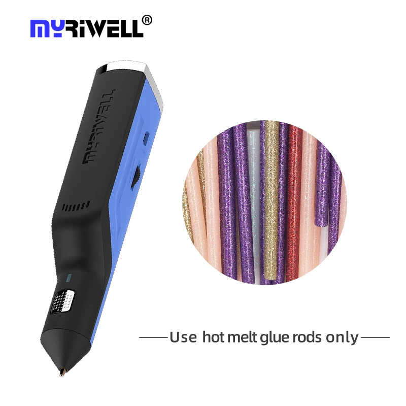 

Myriwell practical household 3d pen RS-100A Exquisite hot glue gun engineer maintenance tool