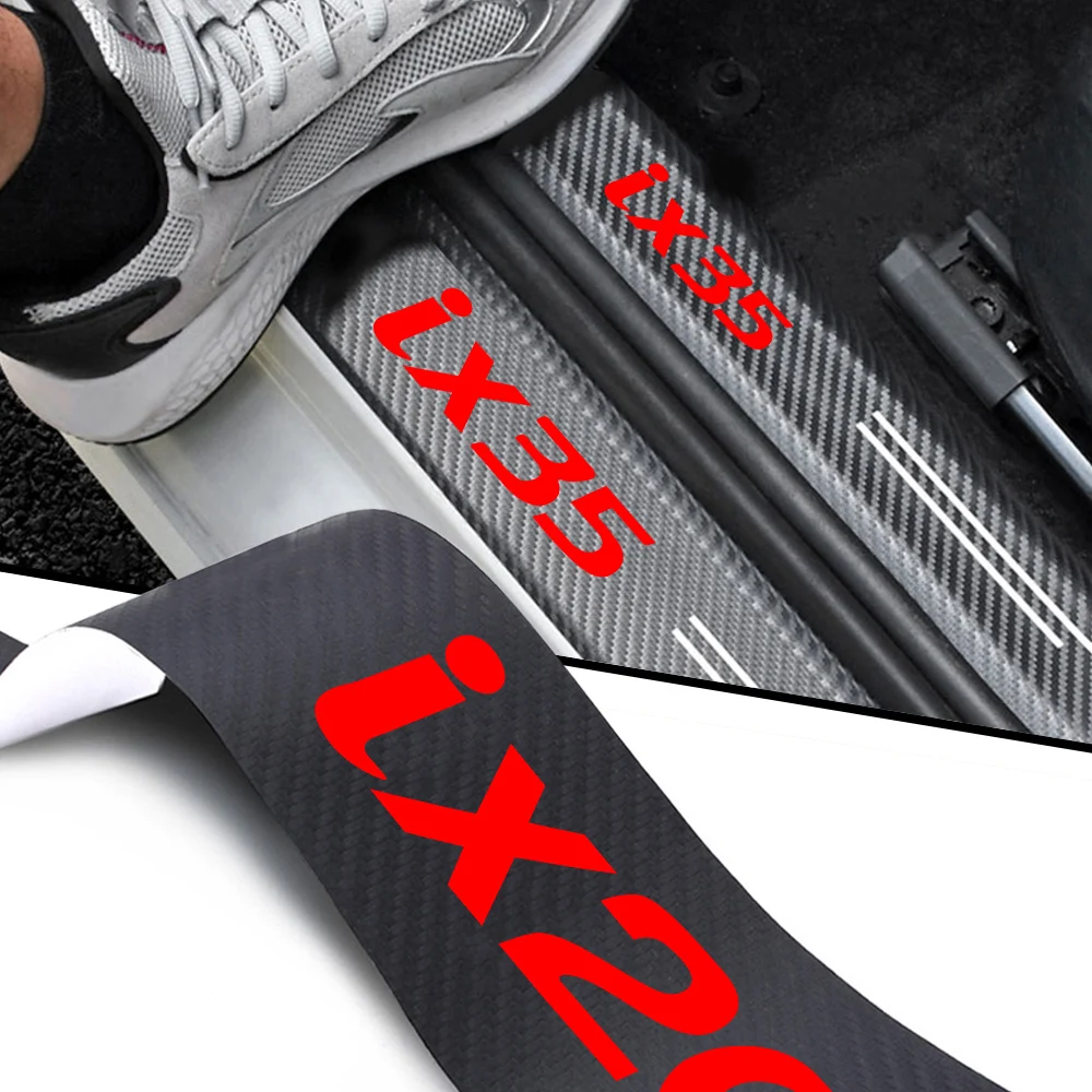 for Hyundai ix20 ix25 ix35 4pcs Car threshold Car sticker car accessories