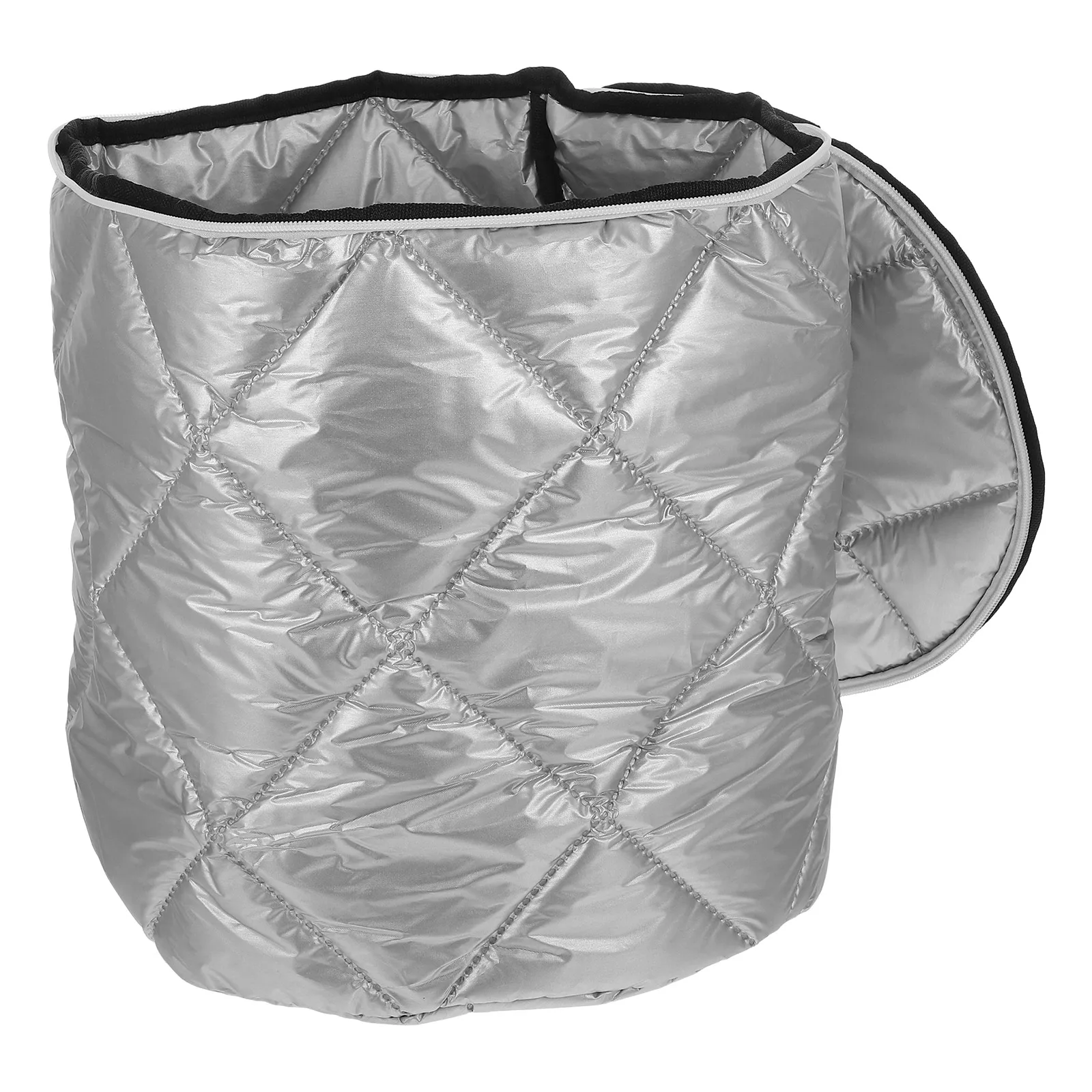 

20L Thermal Delivery Bag Catering Cooler Insulated Tote For Hot Cold Food Reusable Grocery Picnic Rucksack Silver Waterproof