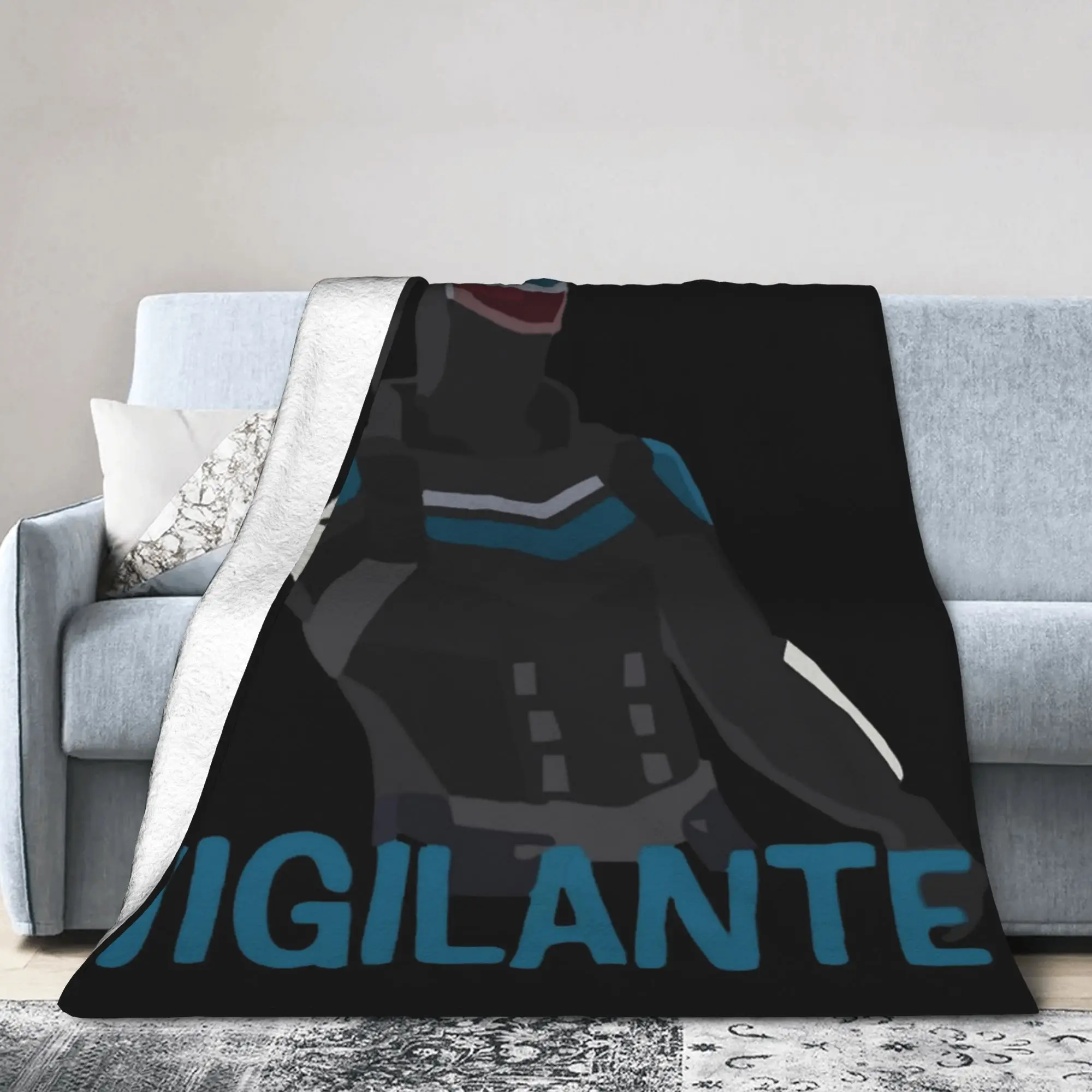 Vigilante Peacemaker يقتبس الاشياء بطانية سوبر لينة الصوف رمي بطانية مريحة قطعة البساط #1