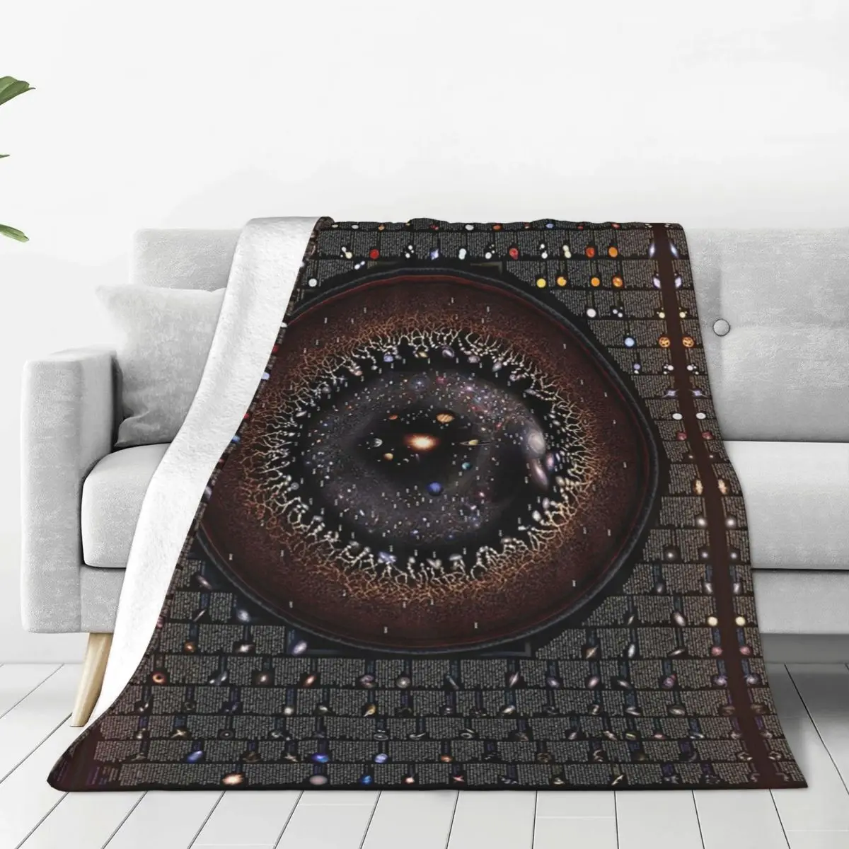 The Celestial Zoo - Astronomical Fauna Explained! Blanket Flannel Warm Sofa Throw Blankets For Couch Travel Throws Bedspread