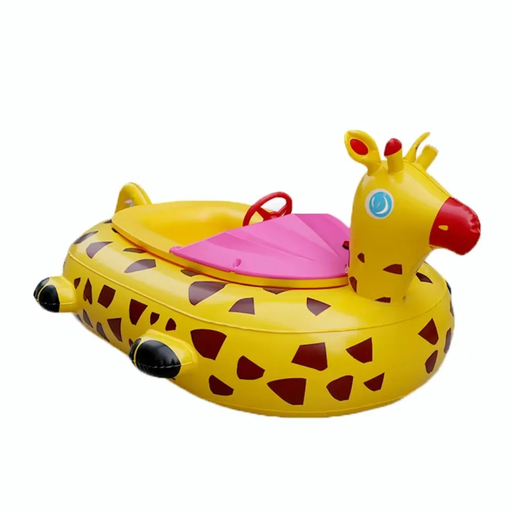 

Inflatables Amusement Park Water Pool Electric Motor Bumper Boat Kids Play Air Tube Kids Boat for Sale