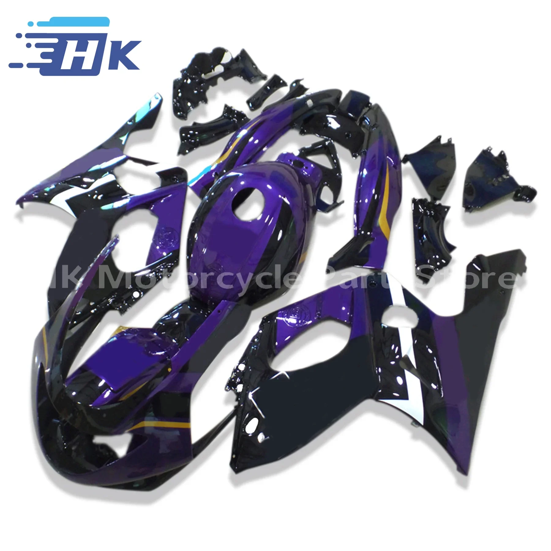 

Motorcycle Injection mold ABS Kit Fairings fit For Yamaha YZF 600 1997 - 2007 YZF600 97 98 99 00 01 02 03 04 05 06 07 Fairings