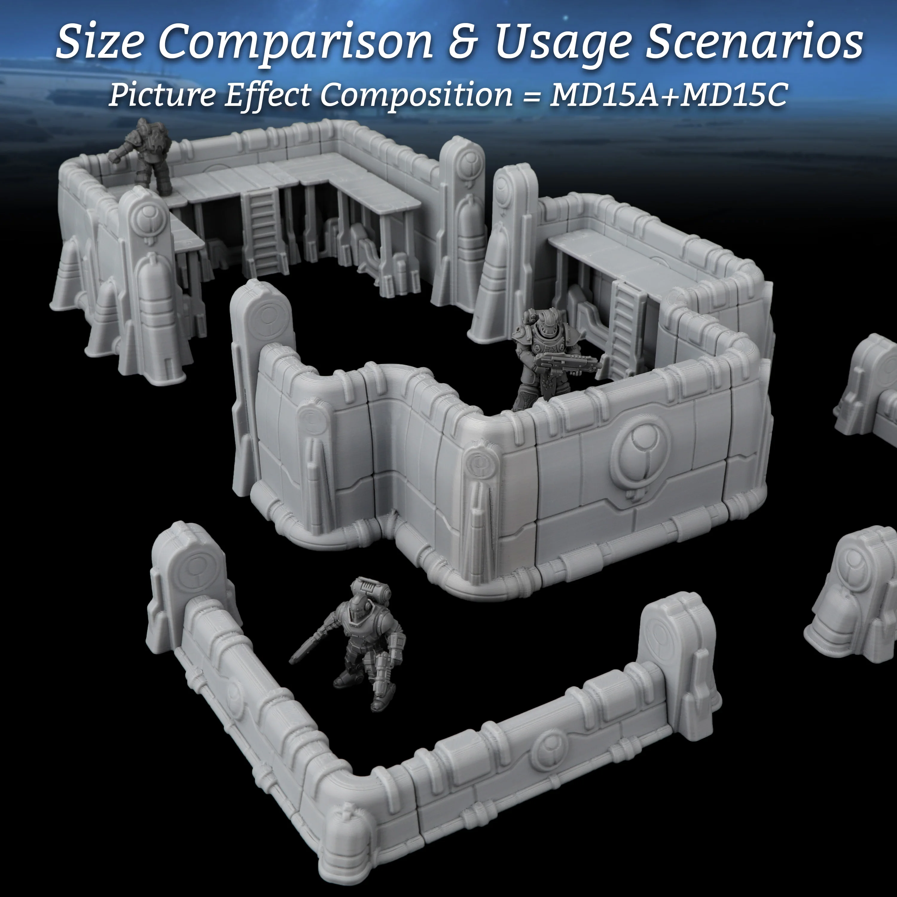 Muros de Defensa Modulares de  - Board Game Rpg reseña y precio
