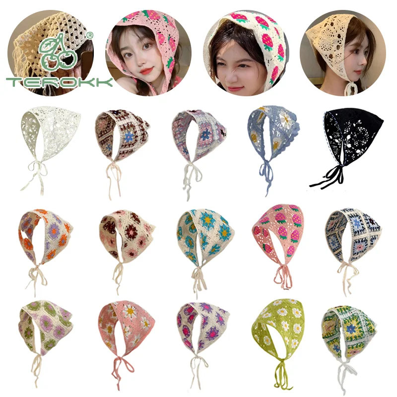 

Y2K треугольный шарф с бахромой для женщин, весенний платок, регулируемые многослойные аксессуары, универсальная бандана на талии и бедра