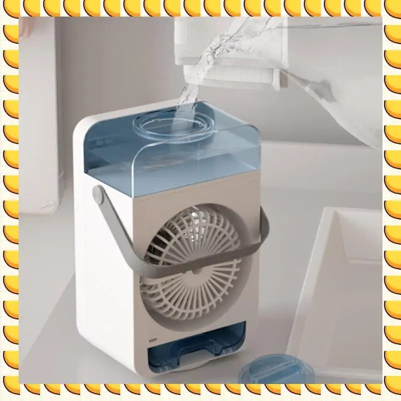 

Портативные кондиционеры BAAU, испарительный воздухоохладитель, увлажнитель, 7 цветов, легкий персональный вентилятор для кондиционера для комнаты, офиса Dur