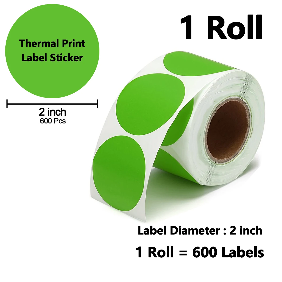 50x50mm holografische zilveren etiketten Directe thermische stickers voor bedankkaart, adres, QR-code voor phomemo 241BT 246S D520
