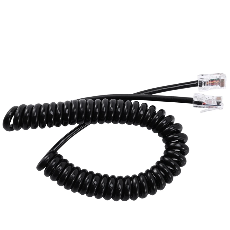 

2025 New-10X 8Pin Microphone Cable Cord For Icom Mobile Radio Speaker Mic HM-98 HM-133 HM-133V HM-133S DTMF For IC-2200H
