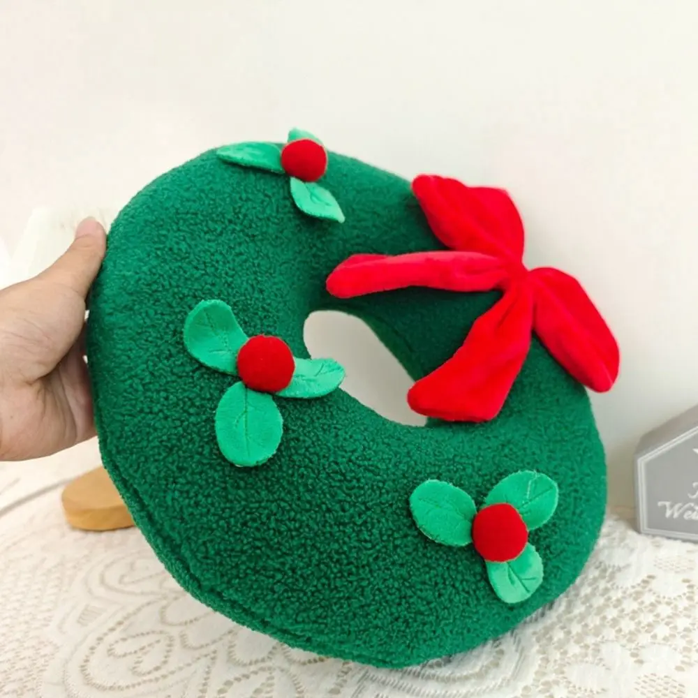 New Soft Christmas Cartoon Pillow Red Red Decoration Pillow Crutch Candy Pillow Cushions Christmas