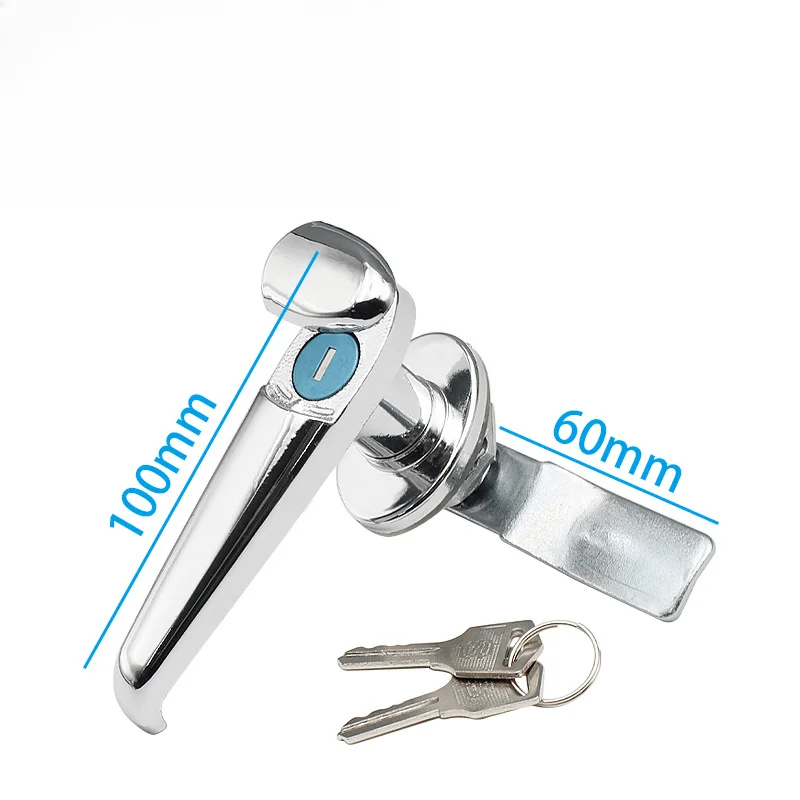 New MS308 3 Aluminum Alloy Handle Electric Cabinet Switch Distribution Box Lock Connecting Rod Safety Key Lock