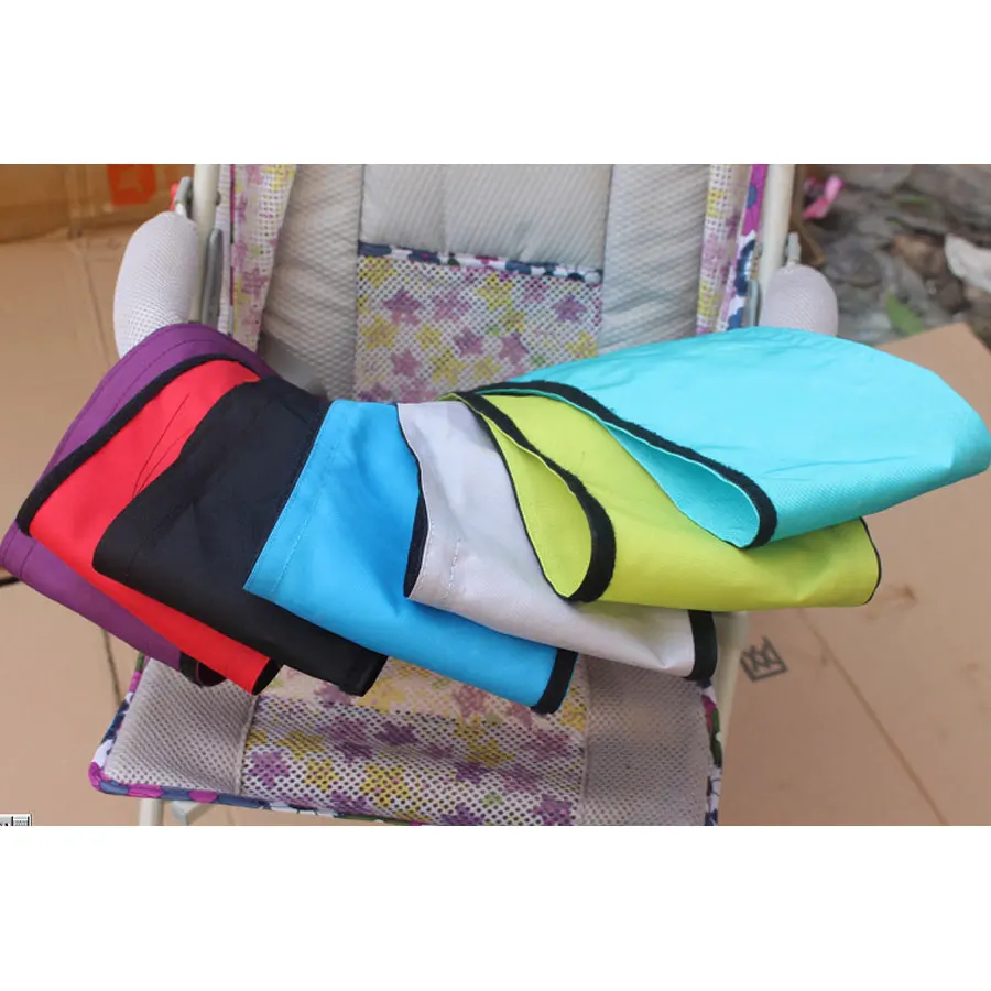 Baby Stroller Accessories Baby Anti Dirt Gloves Magic Tape Disassembly and Washing Oxford Cloth Change and Wash Gloves