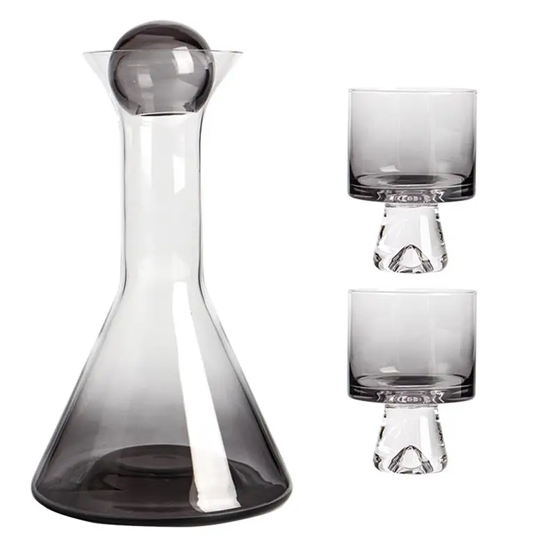 Imagem -06 - Red Wine Glass Pot Decanter Decanter Vinho Tinto Luxo Acessível Acessórios de Decoração para Casa Europeu Moderno Italiano