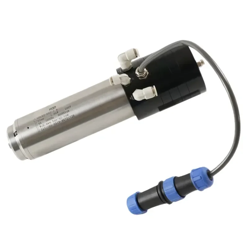 HQD GDL62-60Z/1.8 1.8KW High Speed 60000RPM Water Cooling ATC CNC Spindle Motor Bearing Inverter Drive for Milling Machine