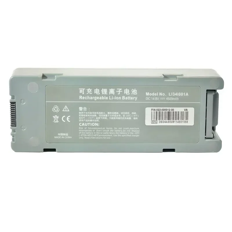 Jinhui Defibrillation Battery Compatible with Mindray BeneHeart D6 D5 LI34I001A 022-00012-00 Medical Device Accessory