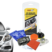 Car Headlight Restoration Kit Brightener Headlamp Scratch Repair Liquid Paste Light Lens Polisher Cleaning Paste Refurbish Tool