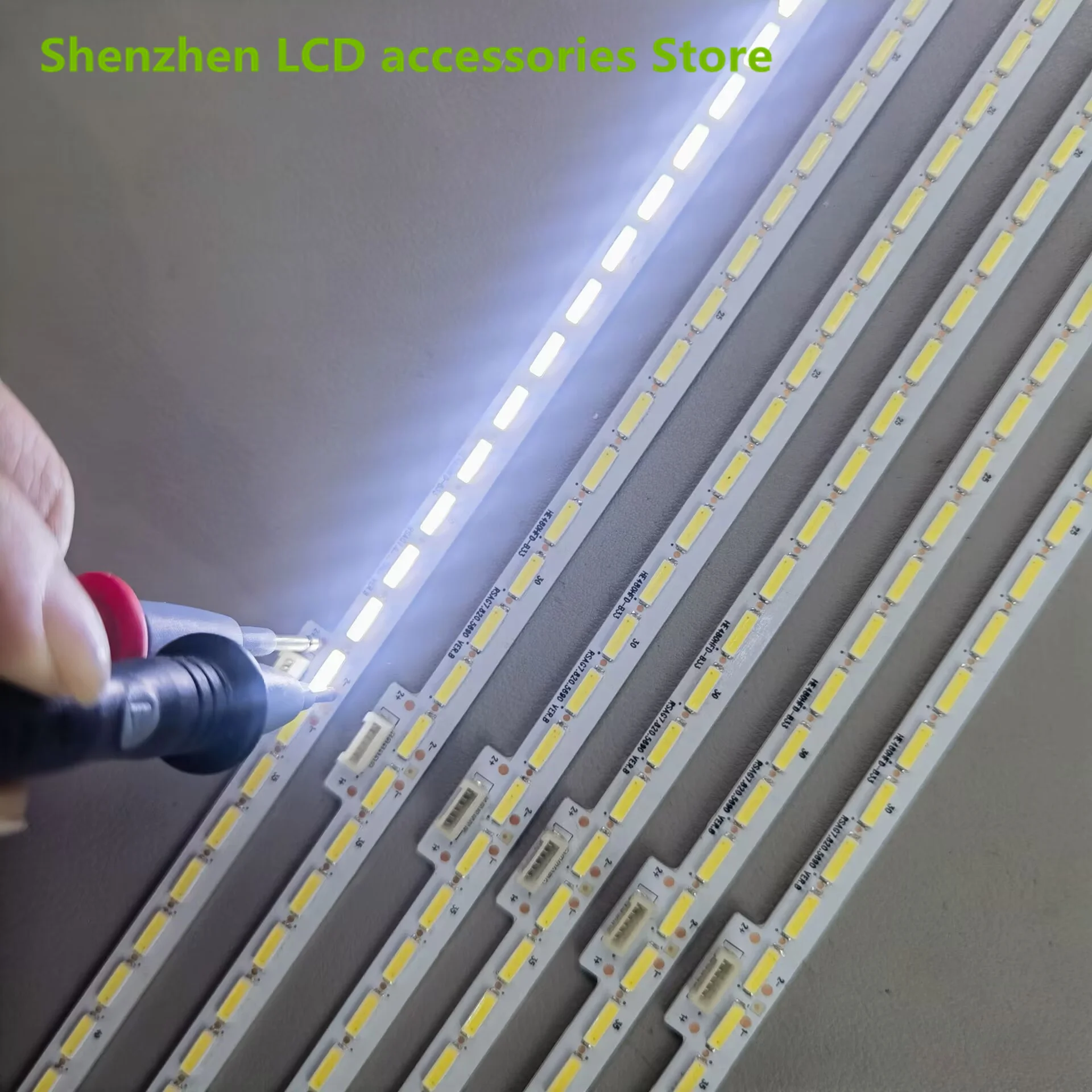 Applicable Hisense LED48K260 LED48K370 LED48T1A LED48EC510N light bar LCD TV RSAG7.820.5698 LT-1132445-A  60cm 6v