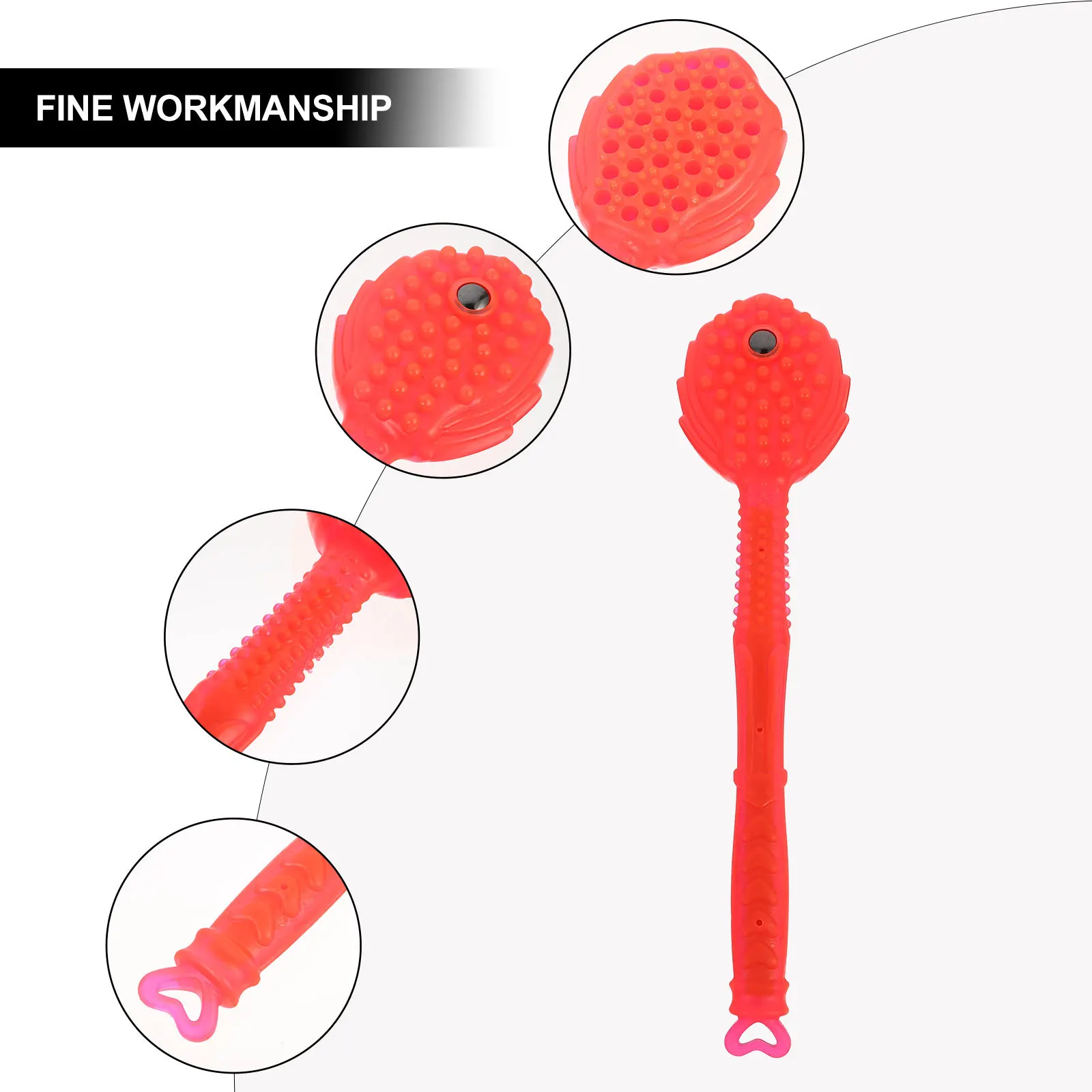 

Silicone Hammer Pat Body Knock Tool For Back Neck Waist Pain Relief Portable Massage Sticks Acupoint Therapy Body Massage