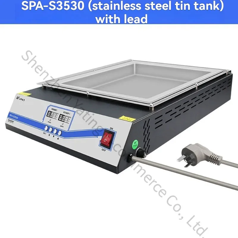 

Small tabletop soldering pot, 350*300mm stainless steel.