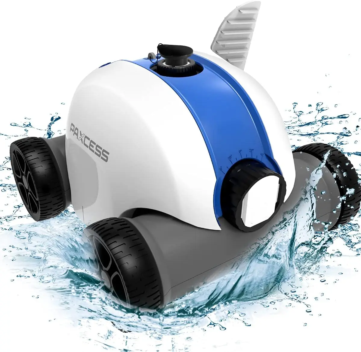 Robotic Pool Cleaner, Powerful Cleaning with Dual Drive Motors, IPX8 Waterproof for Above/In-Ground Swimming Pools